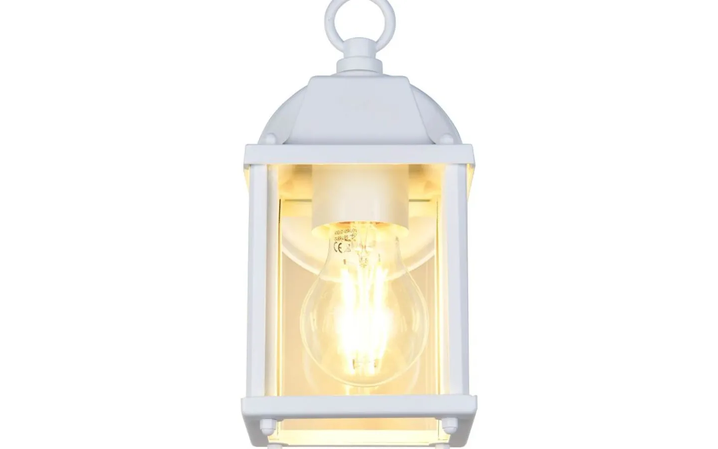 Trio Lighting Mirande Vägglampa E27 matt vit IP23* Vägglyktor