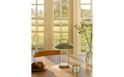 Uppladdningsbara Lampor Inomhus|Bordslampor<Nordlux Mirano Uppladdningsbar Bordslampa 29cm Dovgrön