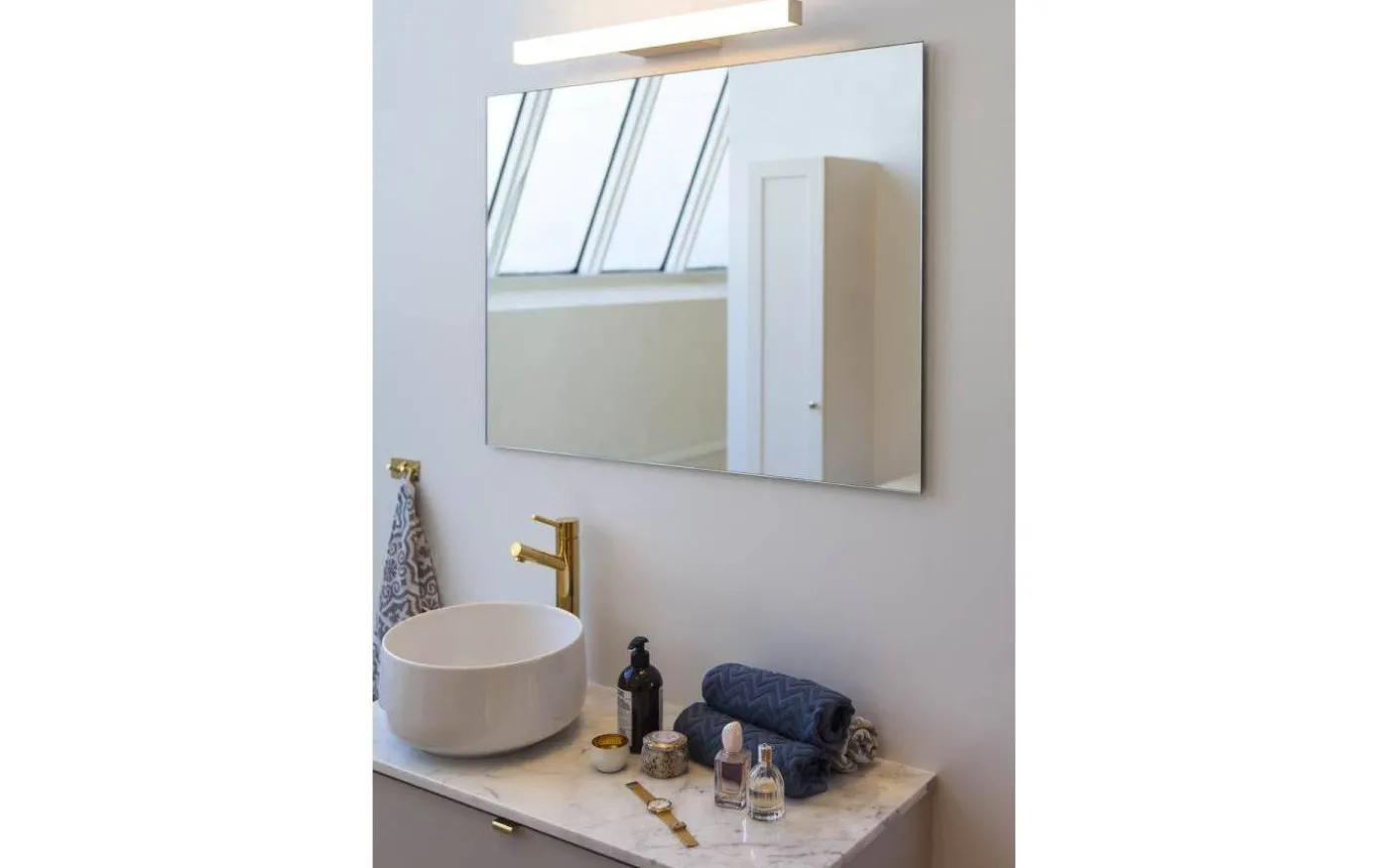 Mirro Spegelbelysning 60cm 3000K 12,5W Vit IP44