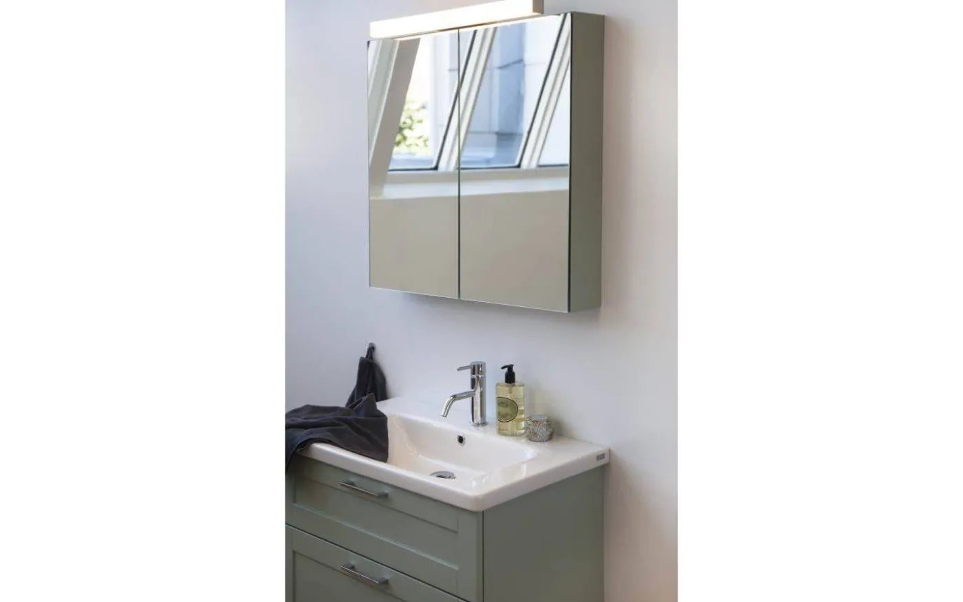 Mirro Spegelbelysning 60cm 3000K 12,5W Vit IP44