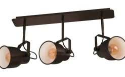 Eglo Mitchley Takspotlight 58cm 3L Mörk Brons* Takspot Med 3 Lampor