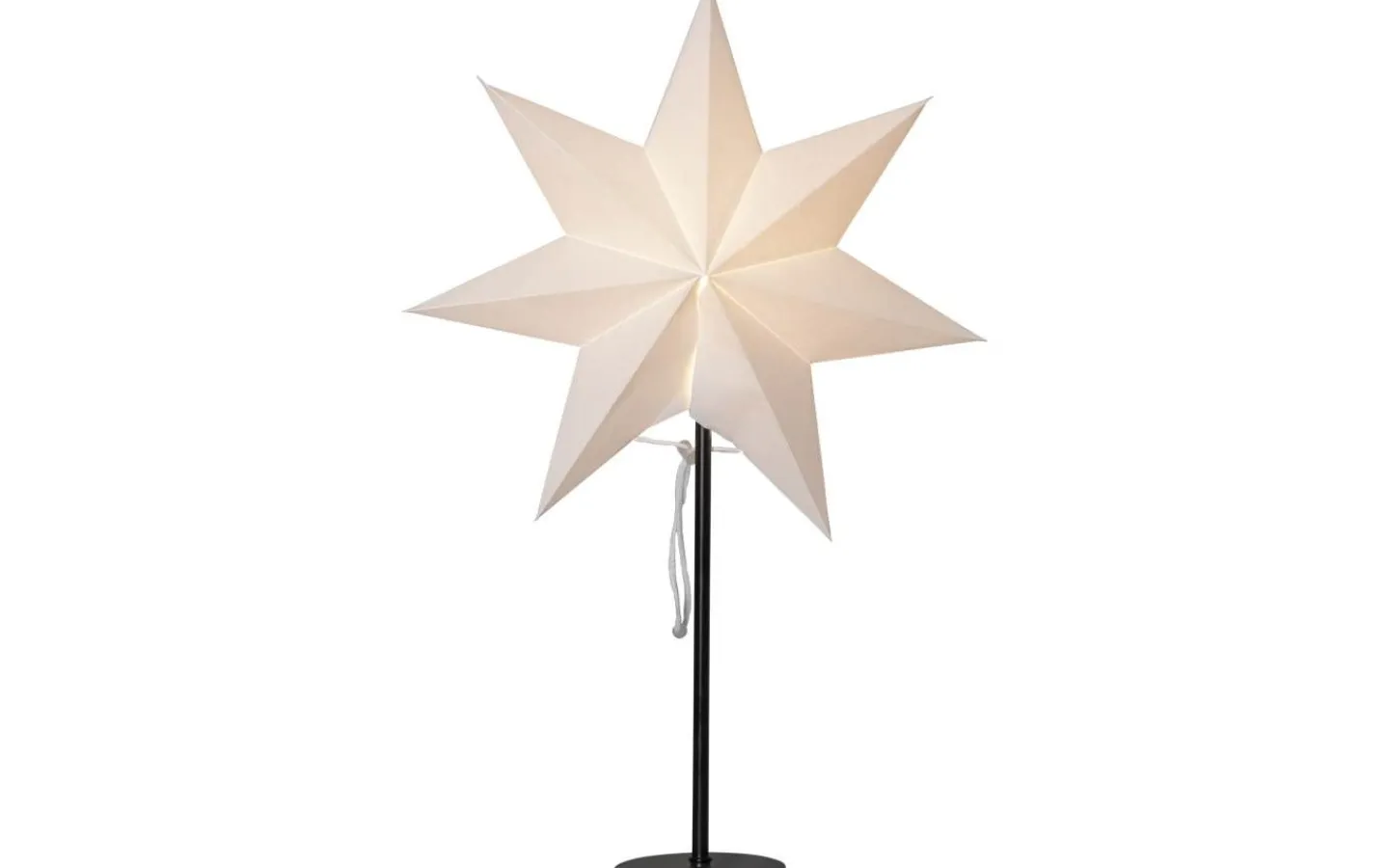 Star Trading Mixa Julstjärna på Fot 50cm Vit* Visa Alla Julstjärnor|Julstjärnor På Fot