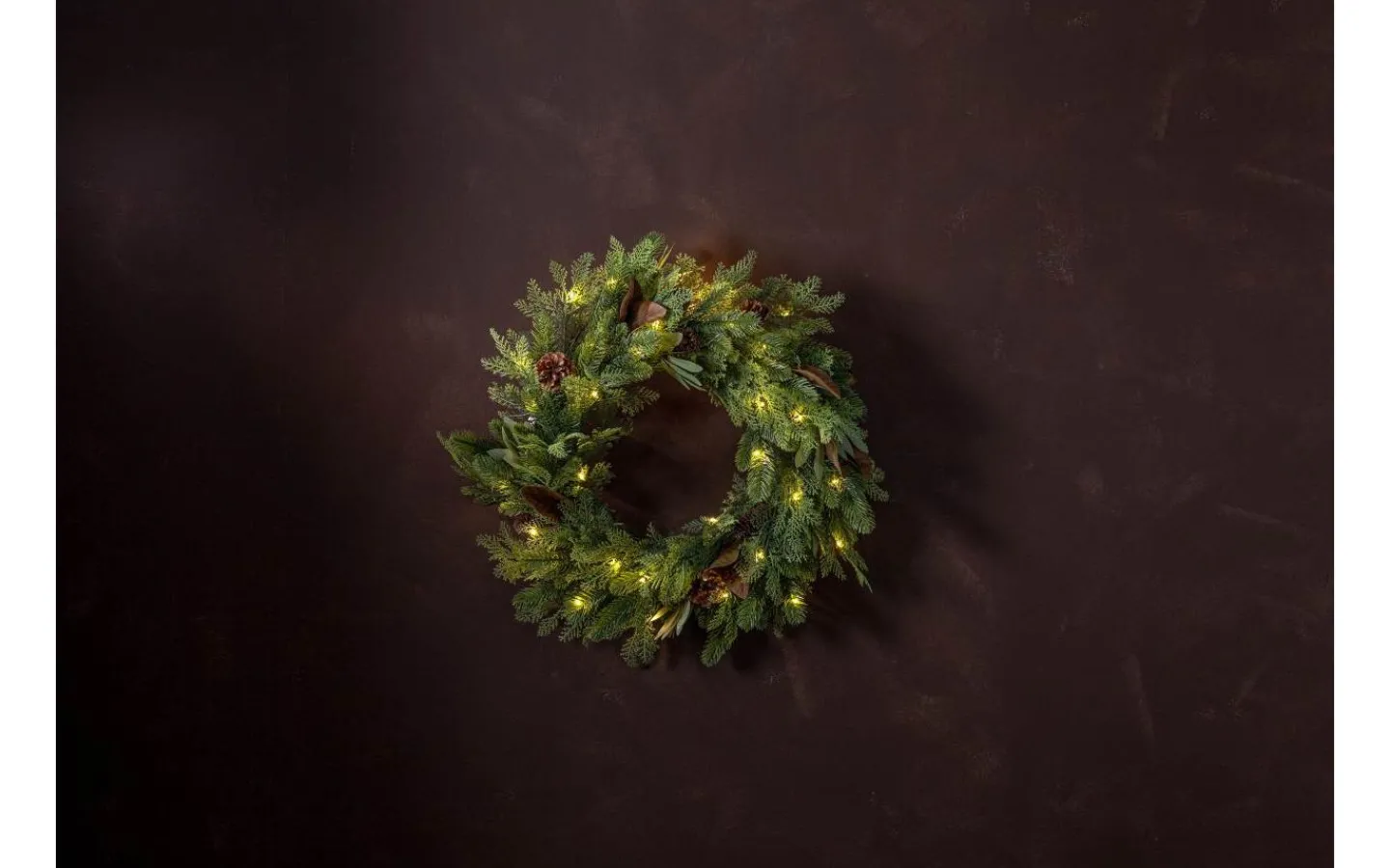 Star Trading Mixi Batteridriven Krans 60cm* Kransar|Batteri Julpynt Utomhus