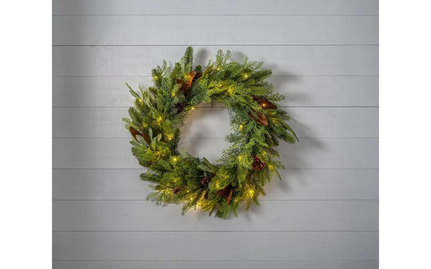 Star Trading Mixi Batteridriven Krans 60cm* Kransar|Batteri Julpynt Utomhus