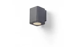 Rendl Mizzi SQ I Vägglampa Antracit LED 12W 3000K IP54* Upp Eller Nedljus Lampor|Vägglampor Utomhus