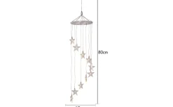 Star Trading Mobilo Utomhusdekoration 80cm Transparent* Batteri Julpynt Utomhus|Batteri Julpynt Inomhus