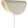 Model 2110 Vägglampa 21cm Beige