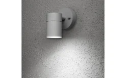 Modena Vägglampa Ned Grå IP44