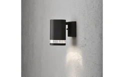 Konstsmide Modena Vägglampa Ned Svart IP44* Upp Eller Nedljus Lampor