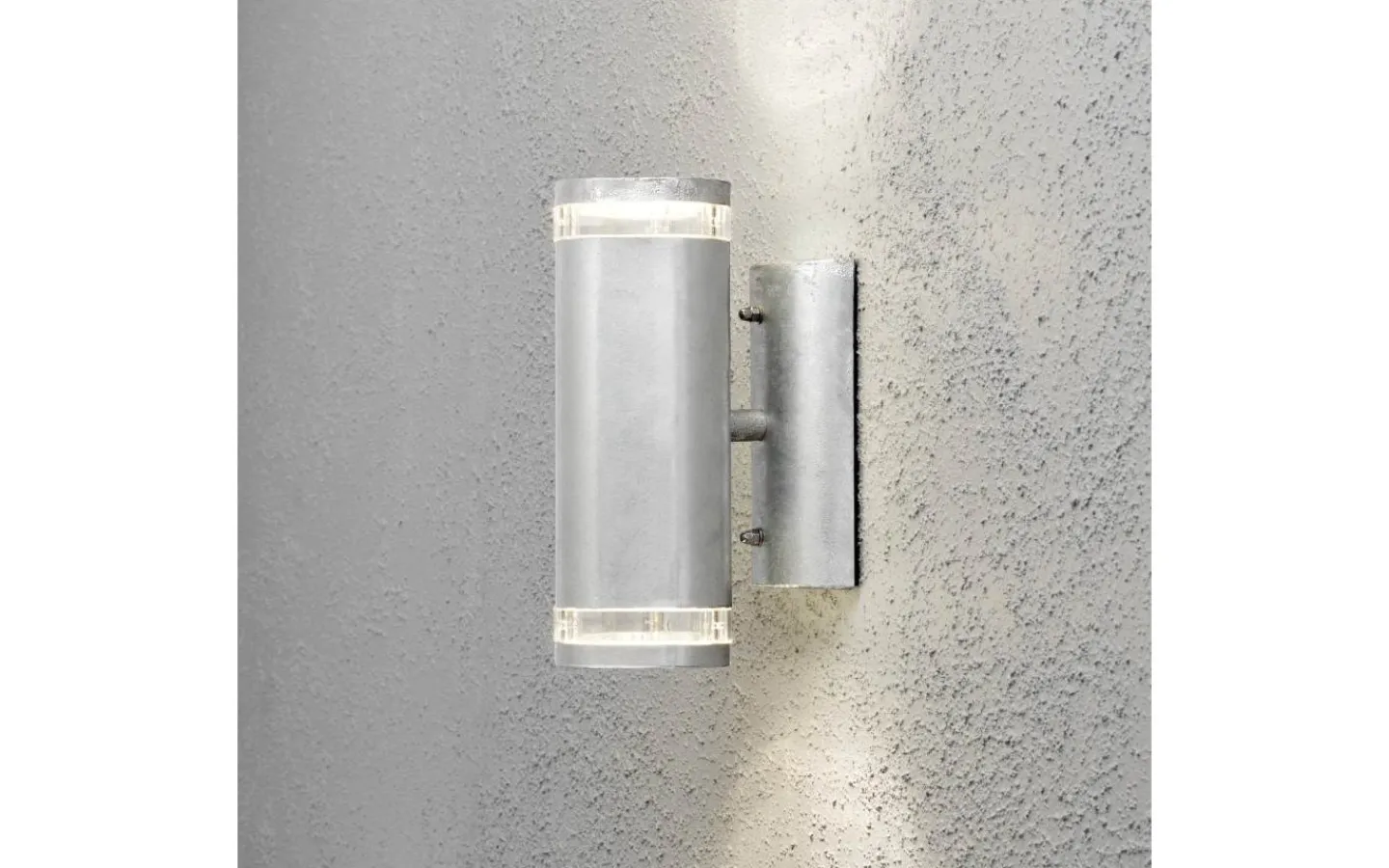 Konstsmide Modena Vägglampa Upp/Ned Galvaniserad Stål* Kustnära Belysning|Upp & Nedljus Lampor