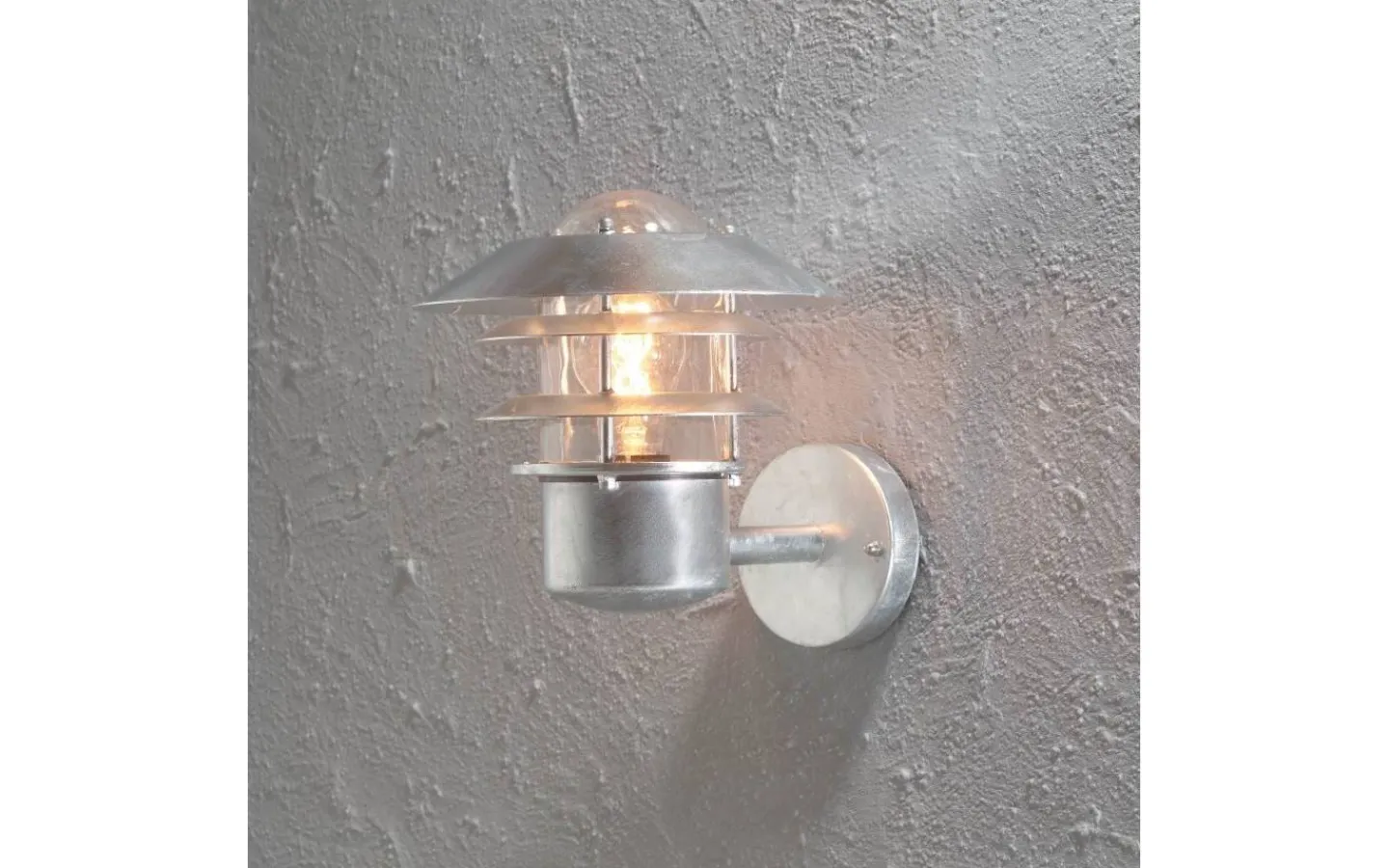 Kustnära Belysning|Vägglyktor<Konstsmide Modena Vägglykta Galvaniserad Stål