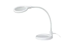 Skrivbordslampor<ArmaturHantverk Moholm Lampa med Förstoringsglas 3 Dioptriers LED 6W 3000K Vit