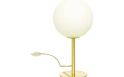 Aneta Molekyl Bordslampa 27cm Mässing/Opal* Vardagsrum|Bordslampor