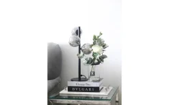 Aneta Molekyl Bordslampa 46cm Svart/Rök* Bordslampor