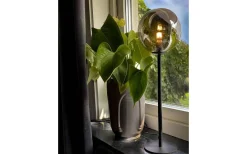 Vardagsrum|Sovrum<Aneta Molekyl Bordslampa 1L 43cm Svart/Rök