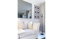 Aneta Molekyl Golvlampa 130cm Svart/Rök* Golvlampor