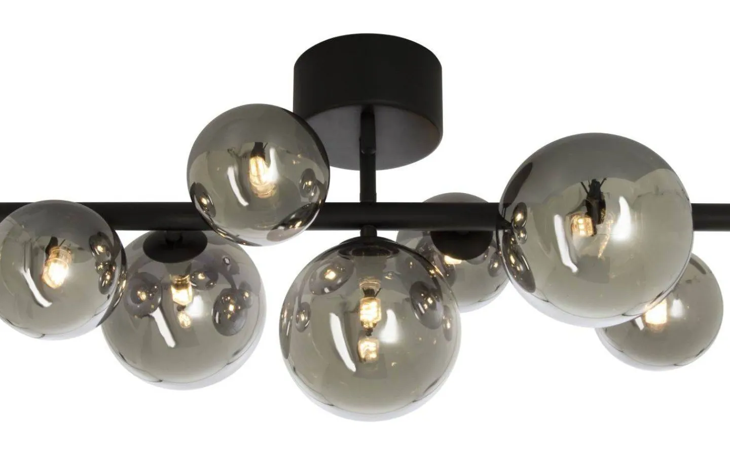 Aneta Molekyl Plafond 58cm Svart/Rök* Hall & Trappa|Sovrum