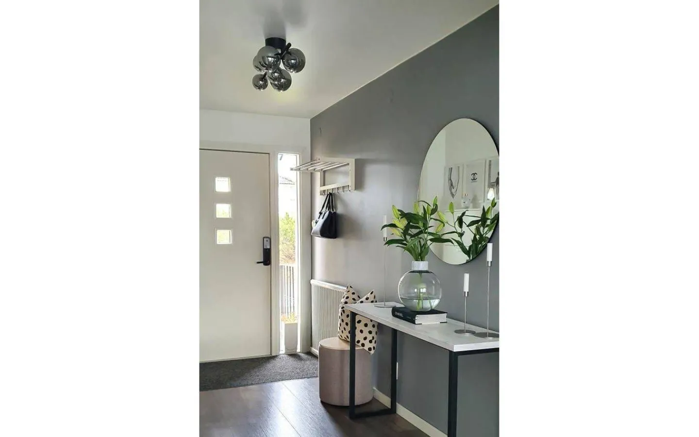 Aneta Molekyl Plafond 58cm Svart/Rök* Hall & Trappa|Sovrum