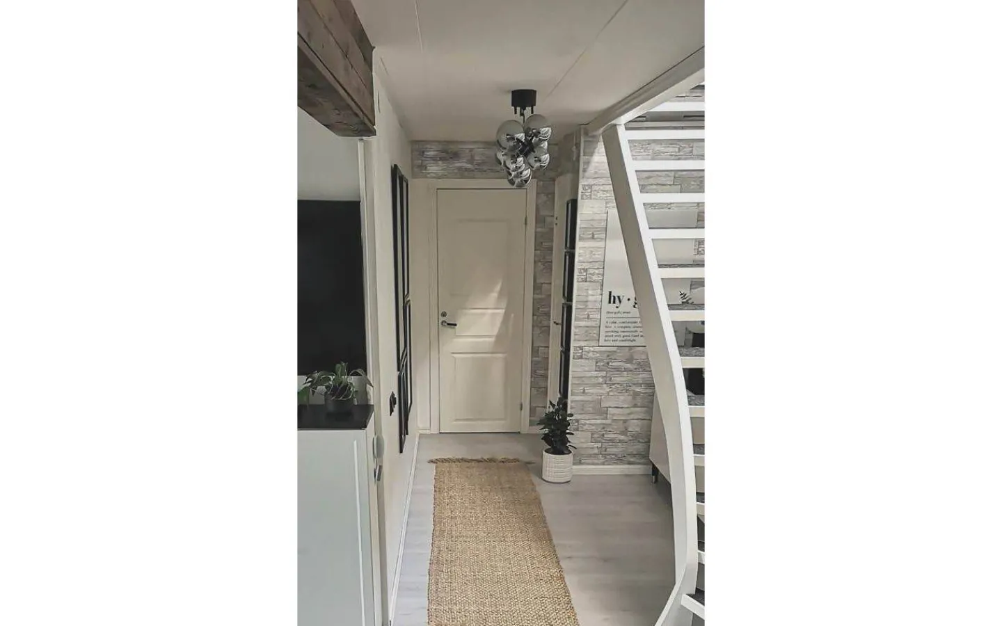 Aneta Molekyl Plafond 58cm Svart/Rök* Hall & Trappa|Sovrum