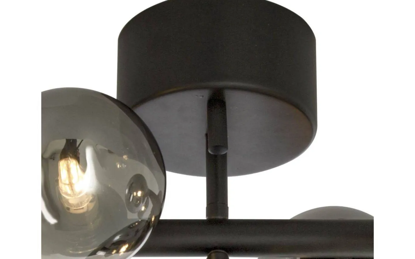 Aneta Molekyl Plafond 58cm Svart/Rök* Hall & Trappa|Sovrum