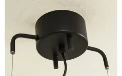 Molekyl Taklampa 58cm 7L Svart/Rök