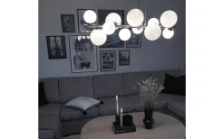 Aneta Molekyl Taklampa 85cm Tenn/Vit* Avlånga Taklampor|Kök & Matplats