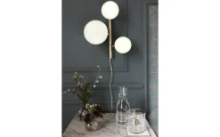 Aneta Molekyl Vägglampa Mässing/Vit* Vardagsrum|Hall & Trappa