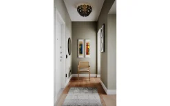 By Rydens Monarque Plafond Ø51cm Svart/Krom* Plafonder