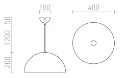 Kök & Matplats<Rendl Monroe Taklampa Koppar E27