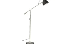 Oriva Montreal Golvlampa 140cm Svart* Golvläslampor