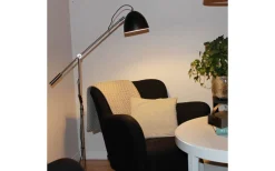 Oriva Montreal Golvlampa 140cm Svart* Golvläslampor