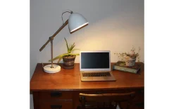 Oriva Montreal Skrivbordslampa 56cm Vit* Skrivbordslampor