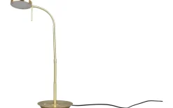Skrivbordslampor<Trio Lighting Monza Skrivbordslampa LED matt mässing