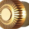 Kustnära Belysning|Vägglampor Utomhus<Konstsmide Monza Vägglampa 3W LED 3000K Mässing IP54