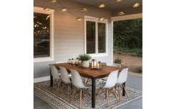 Mood hybrid solcell/laddbar Ljuskedja inkl. 10xE12 LED 0,5W + Skärmar Sensor Svart IP44