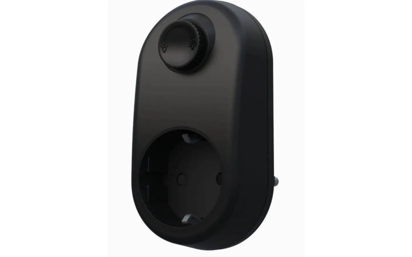 Belysningstillbehör|Vrid-Dimmer<PR Home Mood Plug-In Dimmer 3-24W LED Svart