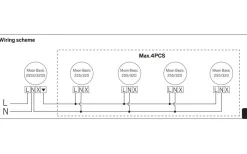 Badrumslampor Tak|Plafonder<Hidealite Moon Basic Plafond Sensor 26cm LED 3000K/4000K 11W Vit IP44