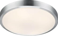 Badrumslampor Tak<Markslojd Moon Plafond 39cm LED 3000K 20W Silver IP44