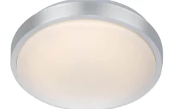 Markslojd Moon Plafond 28cm LED 3000K 9W Silver IP44* Badrumslampor Tak