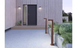 Moon Pollare 95cm LED 6W 3000K Rost IP44