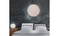 Aneta Moon Taklampa 60cm Vit* Stora Taklampor Ø50-69 Cm