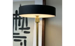 Dyberg Larsen Moonlight Uppladdningsbar Bordslampa 28,5cm LED 3000K 2W Svart/Mässing* Uppladdningsbara Lampor Inomhus|Bordslampor