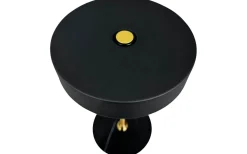 Dyberg Larsen Moonlight Uppladdningsbar Bordslampa 28,5cm LED 3000K 2W Svart/Mässing* Uppladdningsbara Lampor Inomhus|Bordslampor