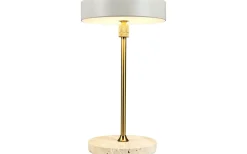 Moonlight Uppladdningsbar Bordslampa 28,5cm LED 3000K 2W Beige/Mässing