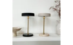 Moonlight Uppladdningsbar Bordslampa 28,5cm LED 3000K 2W Beige/Mässing