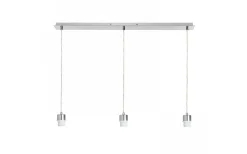 Avlånga Taklampor<Rendl More Taklampa 80cm 3L Krom