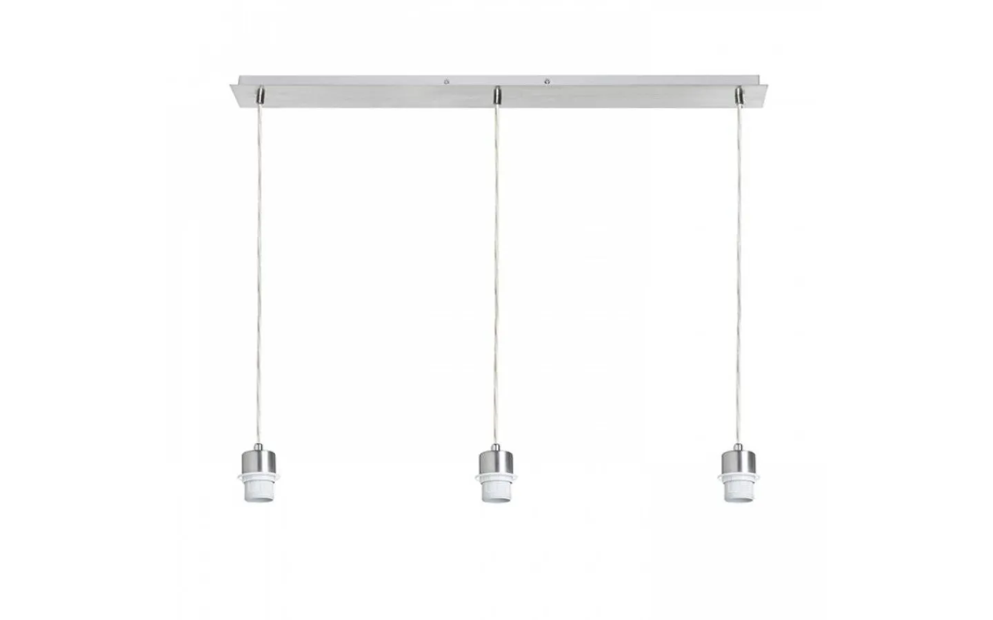 Avlånga Taklampor<Rendl More Taklampa 80cm 3L Krom