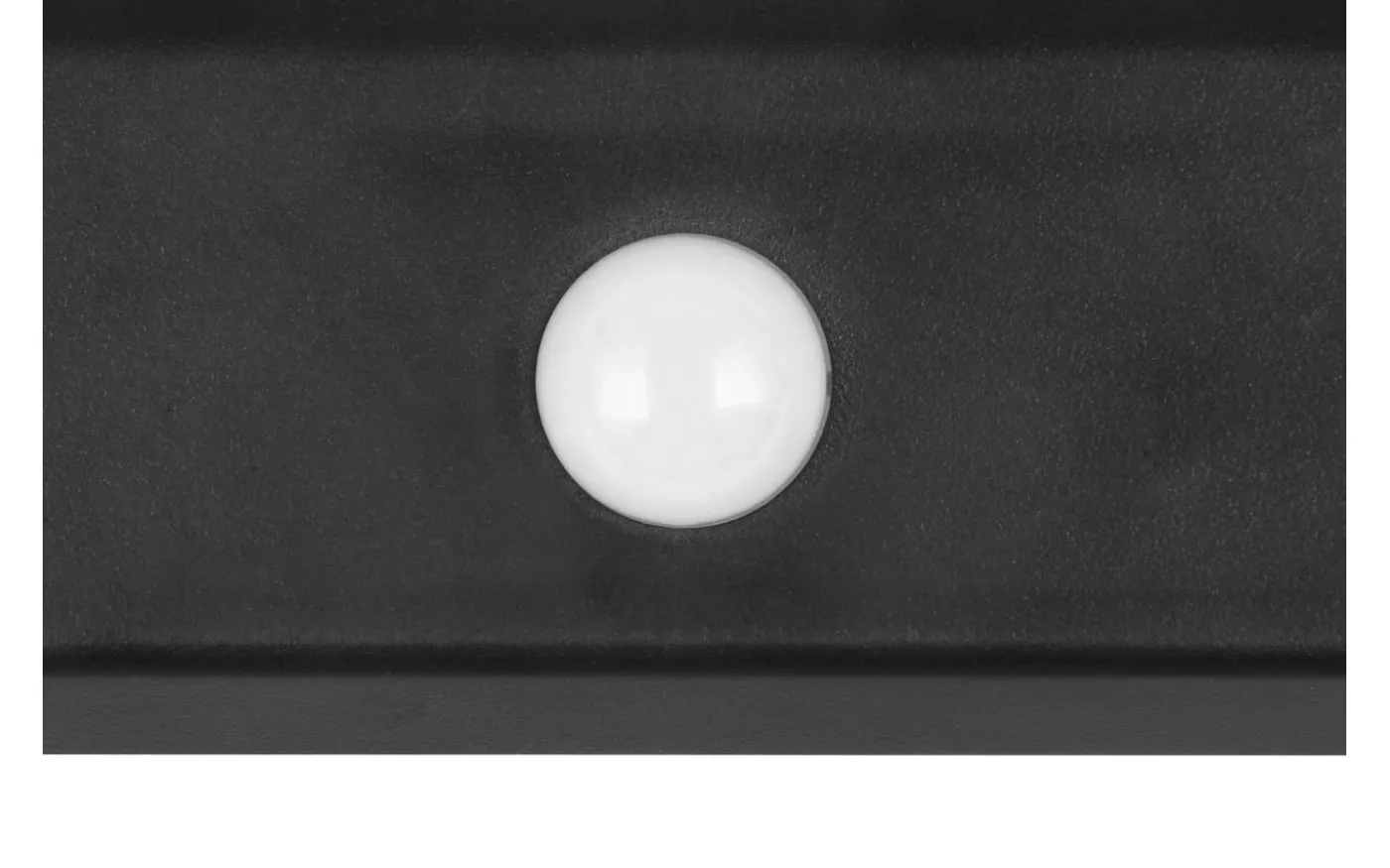 Moro hybrid solcellsdriven Vägglampa LED mattsvart uppladdningsbar rörelse- och skymningssensor 4000K IP44