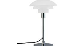 Bordslampor<Dyberg Larsen Morph D21 Bordslampa 35cm Opal/Krom