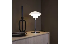 Bordslampor<Dyberg Larsen Morph D21 Bordslampa 35cm Opal/Krom